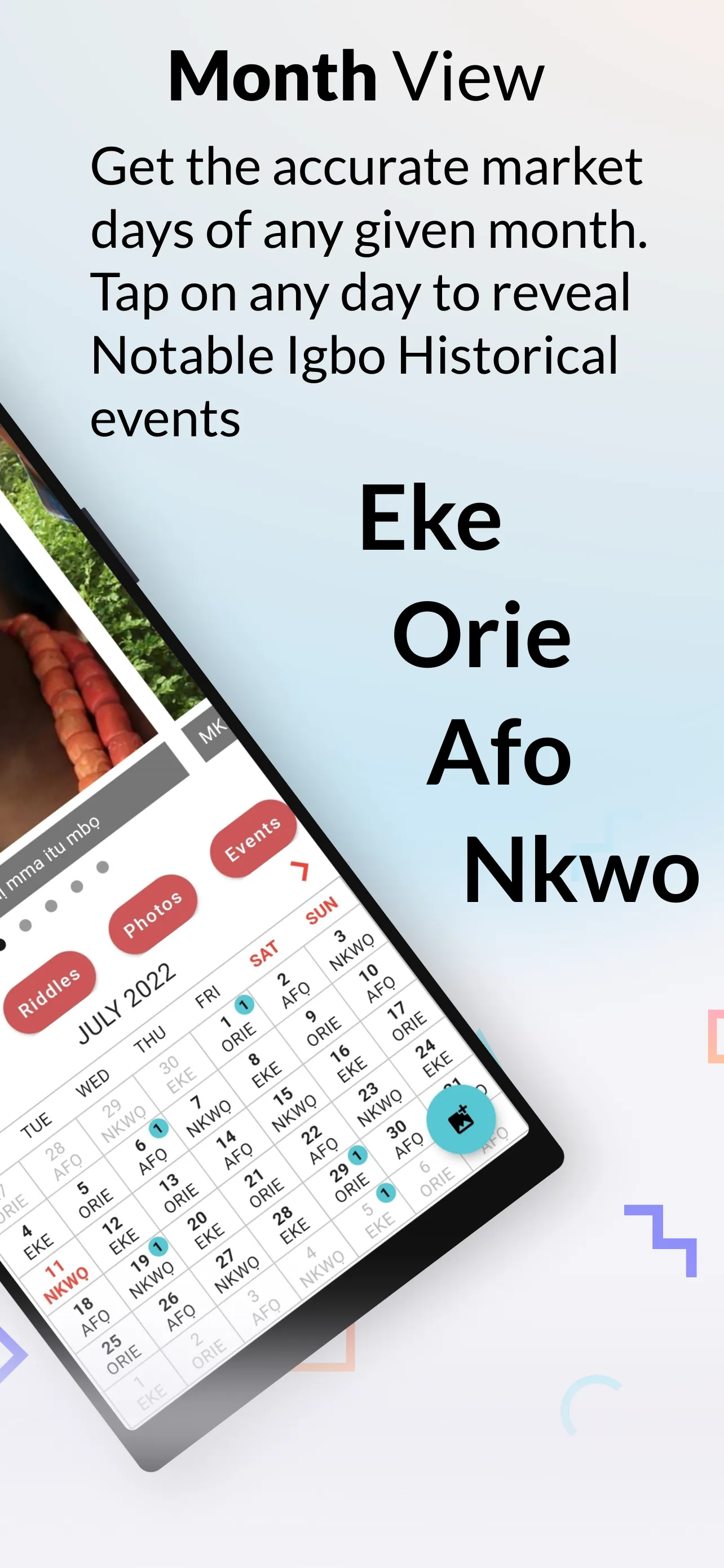 Igbo Calendar Riddles Proverbs | Indus Appstore | Screenshot