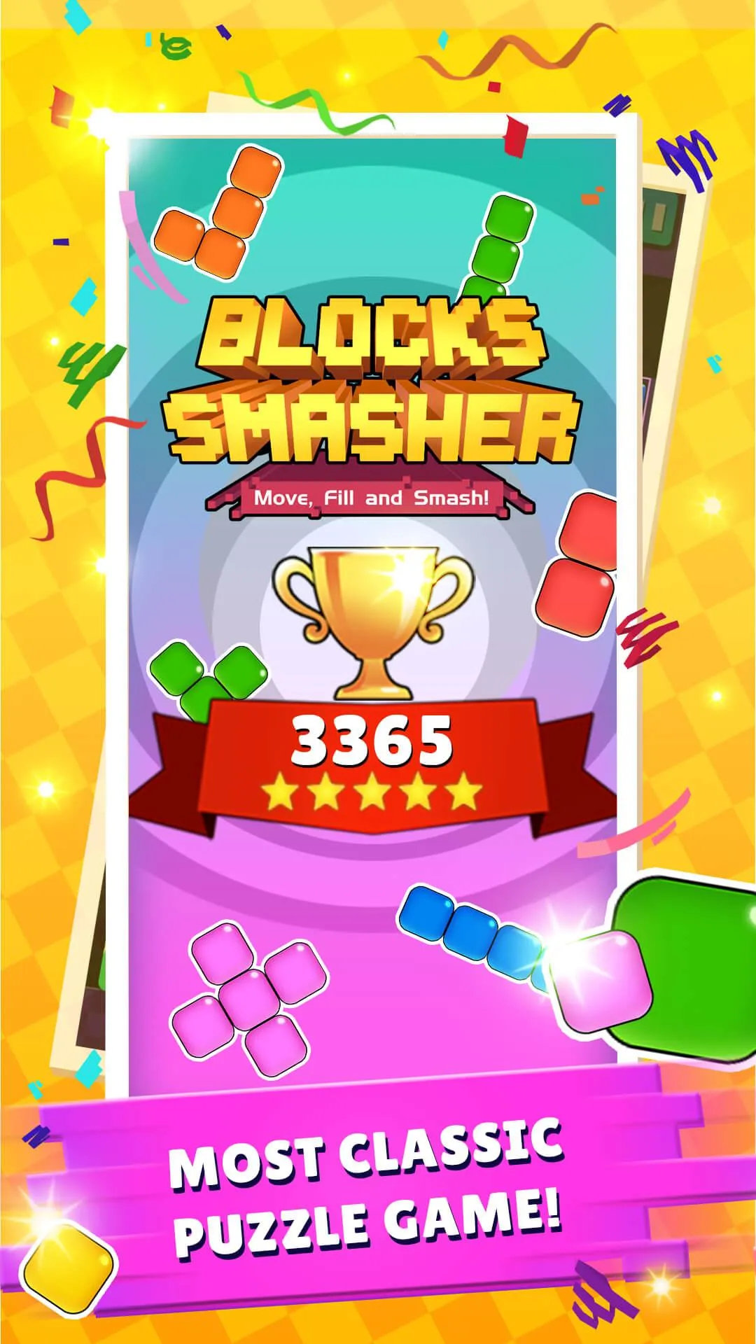 Blocks Smasher - Move, Fill an | Indus Appstore | Screenshot