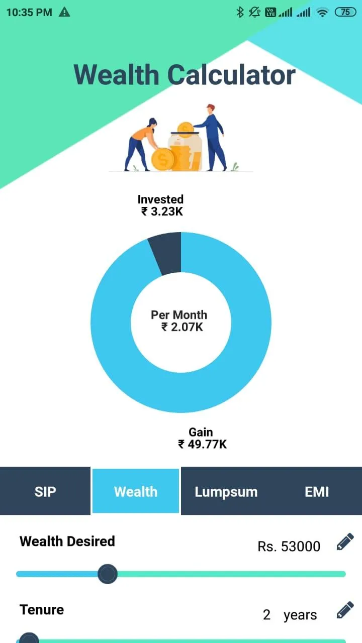 SIP Calculator by Niveshala | Indus Appstore | Screenshot