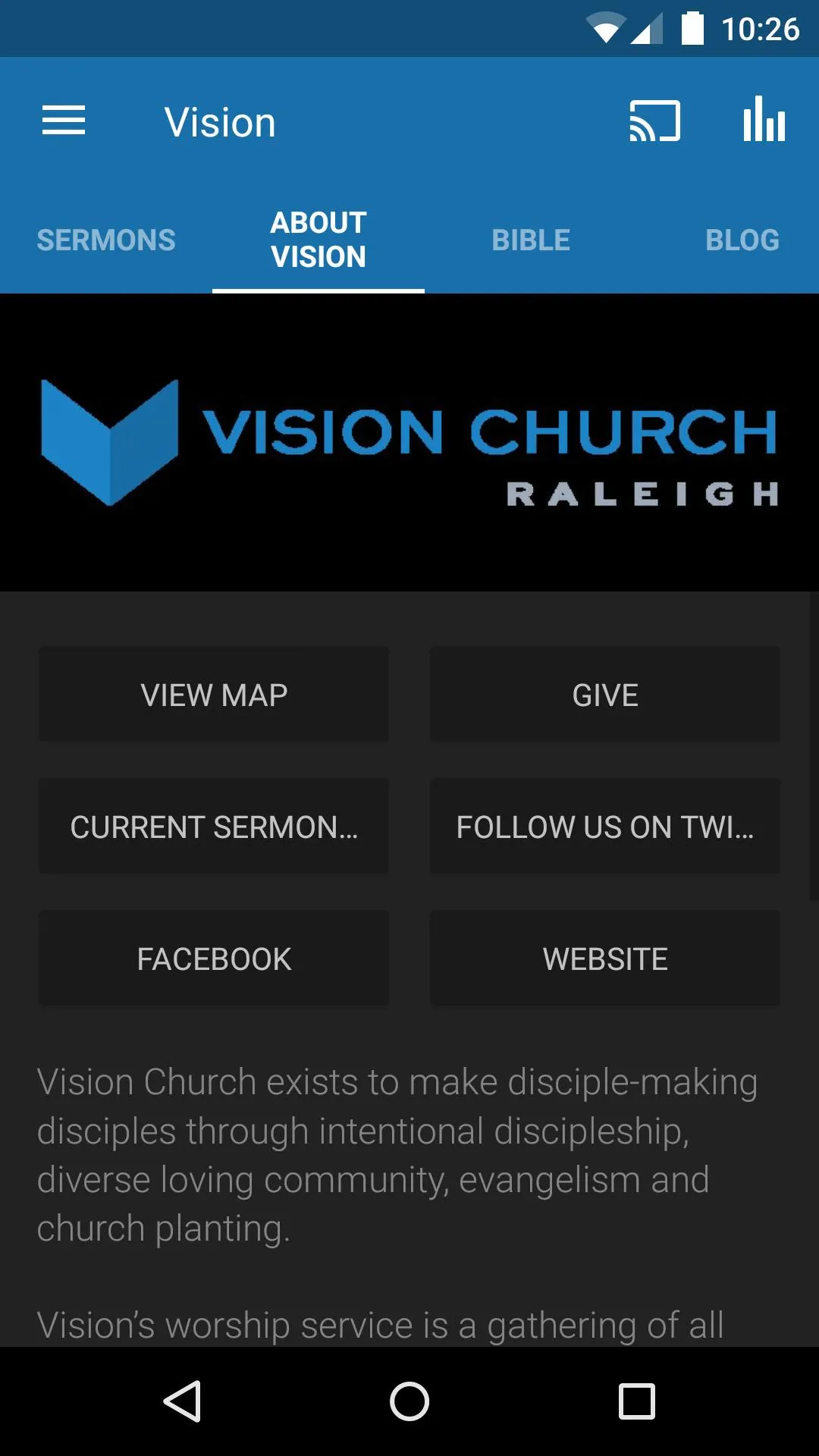 Vision RDU | Indus Appstore | Screenshot