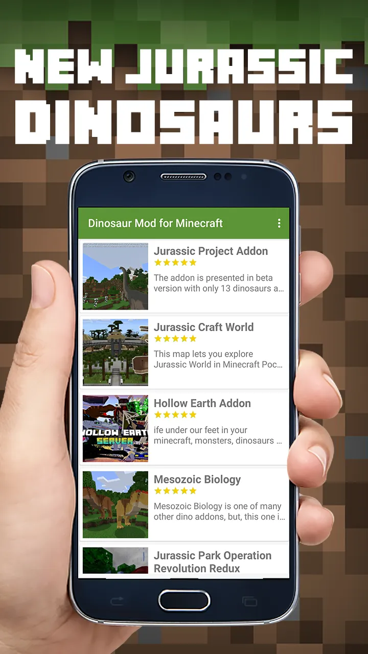 Dinosaur Mod for Minecraft | Indus Appstore | Screenshot