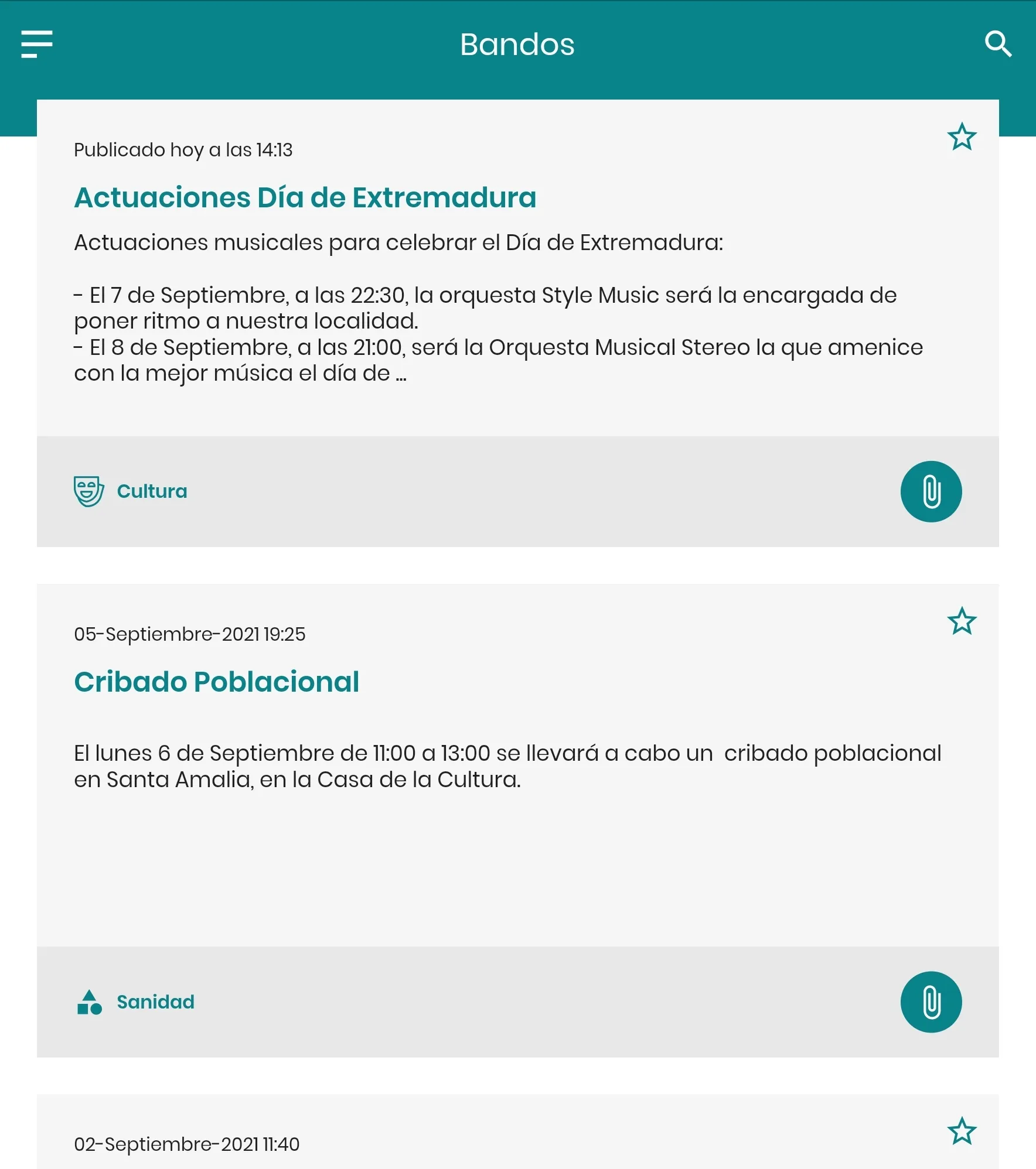 Santa Amalia Informa | Indus Appstore | Screenshot