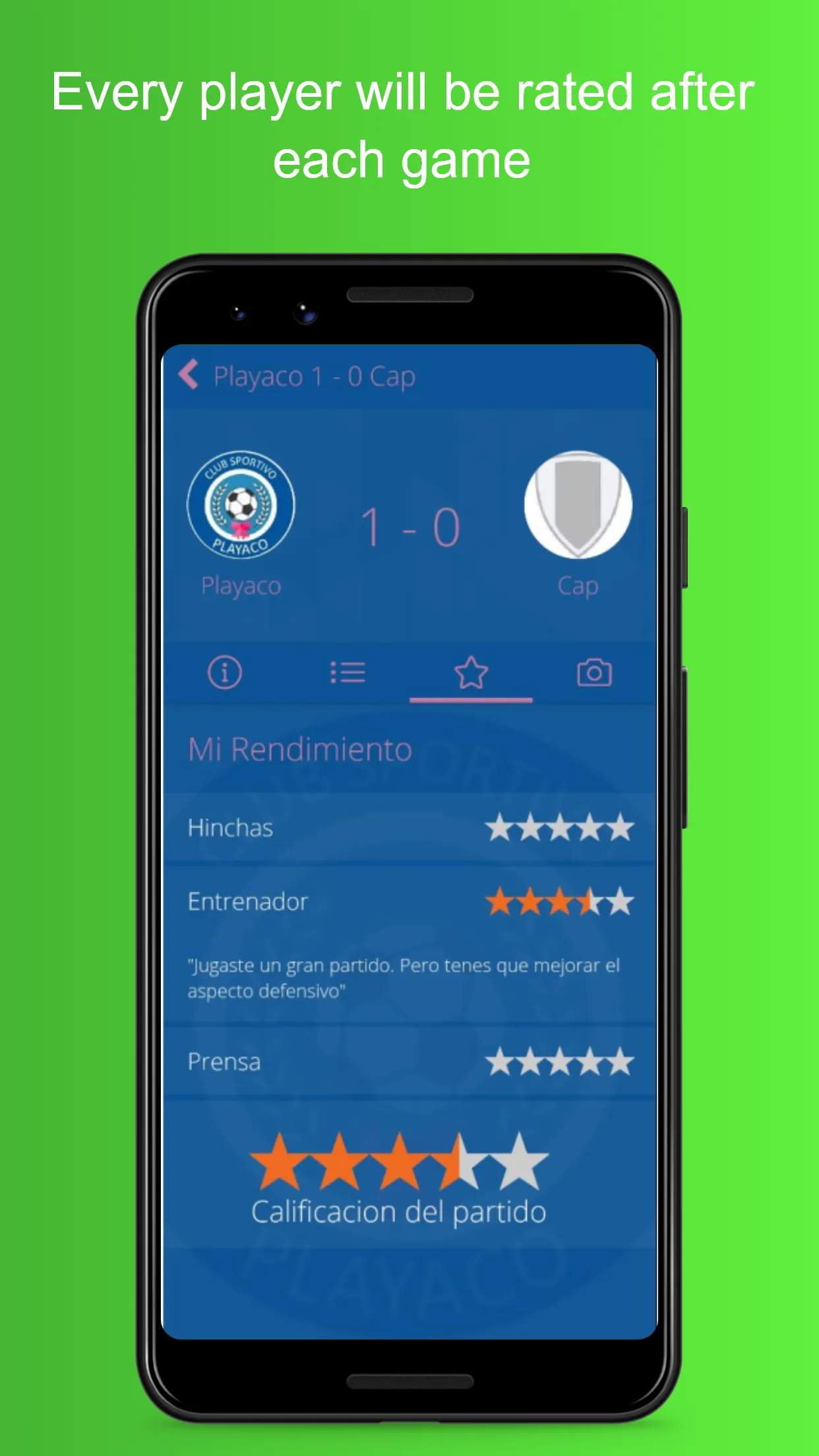 Footballfy | Indus Appstore | Screenshot