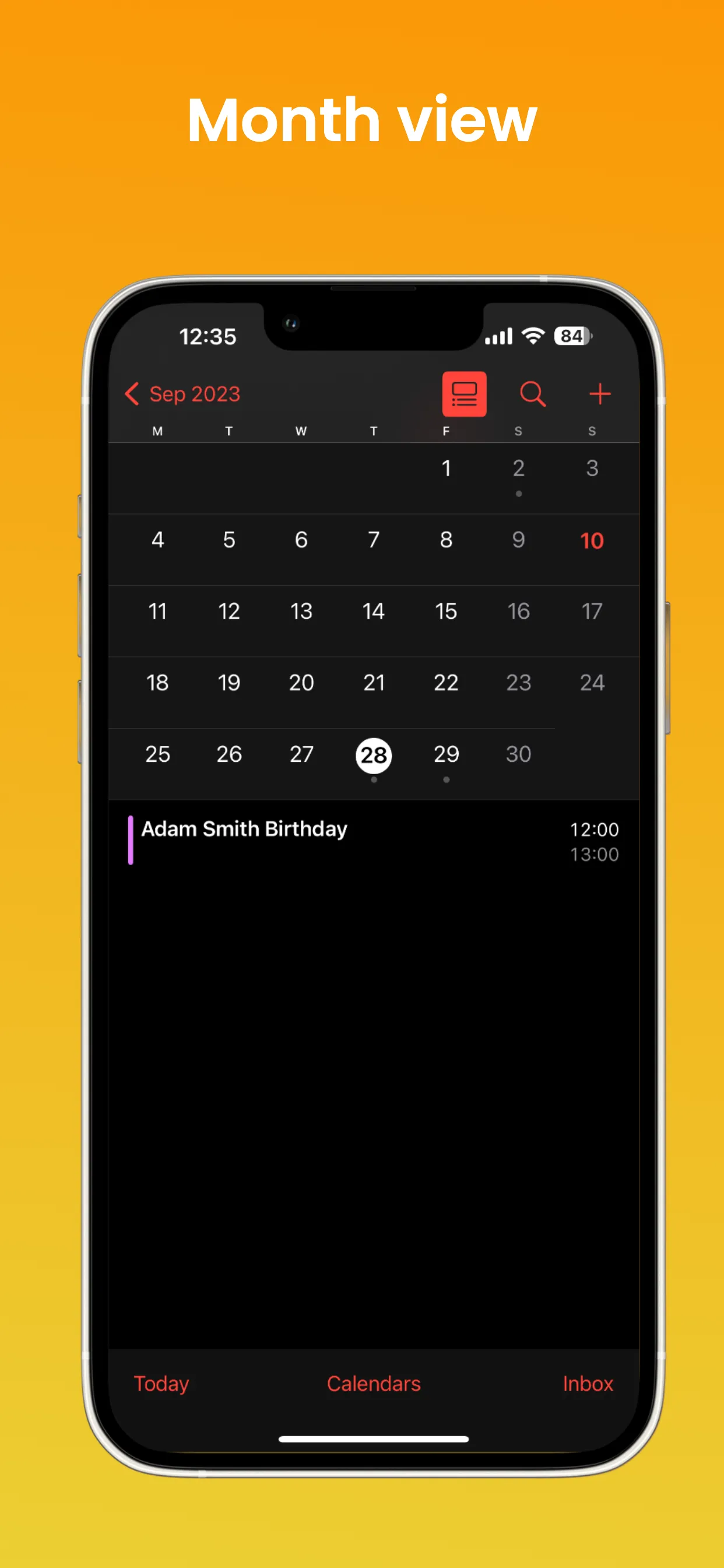 iCalendar - Calendar OS 18 | Indus Appstore | Screenshot