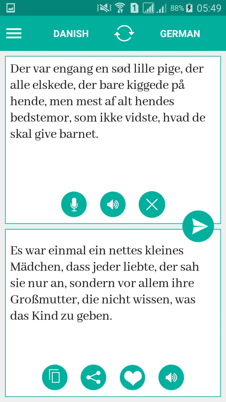 Danish German Translator | Indus Appstore | Screenshot