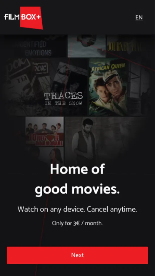 FilmBox+: Home of Good Movies | Indus Appstore | Screenshot