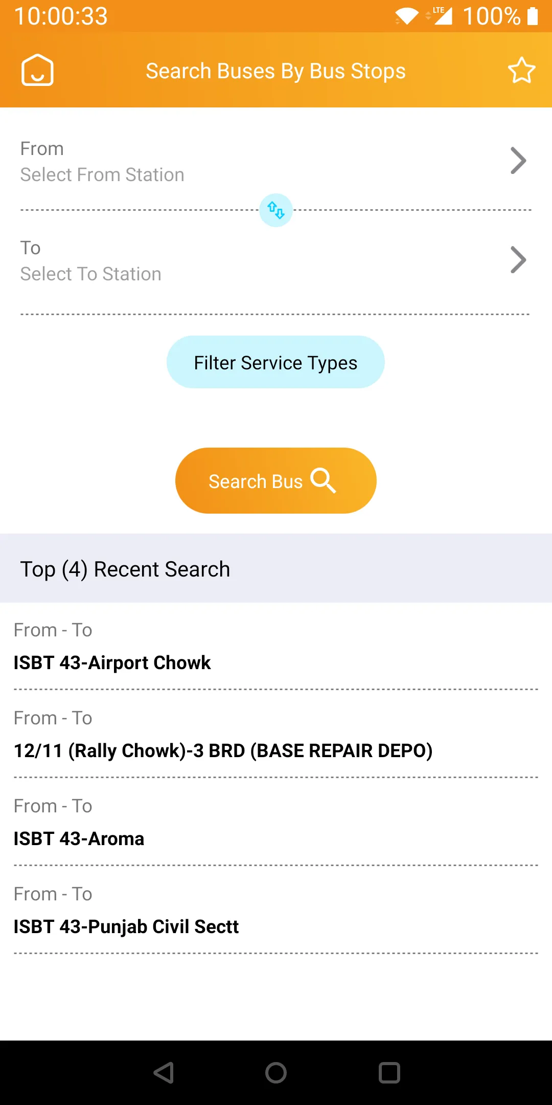 trycityBUS | Indus Appstore | Screenshot