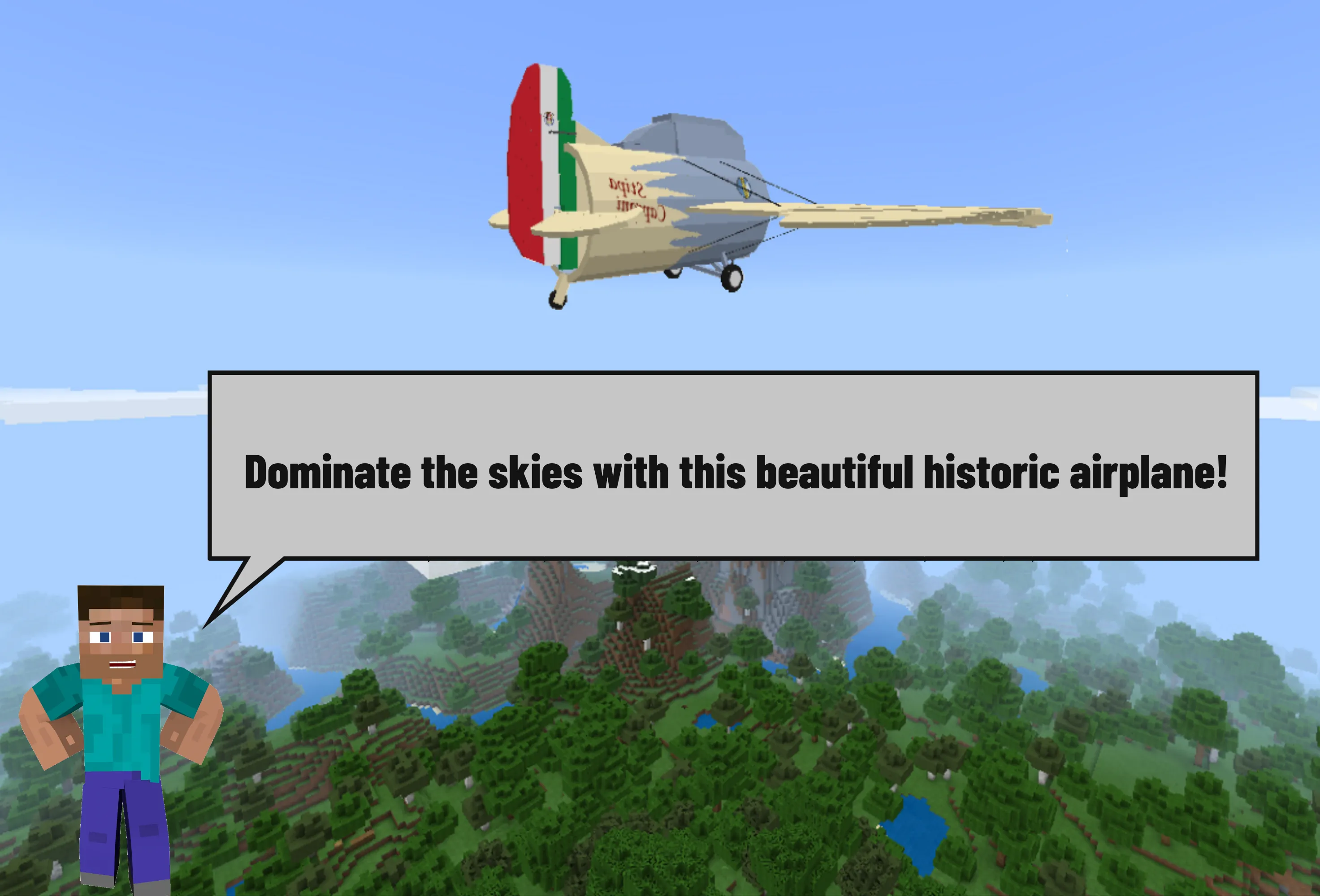 Airplane Addon for MCPE | Indus Appstore | Screenshot