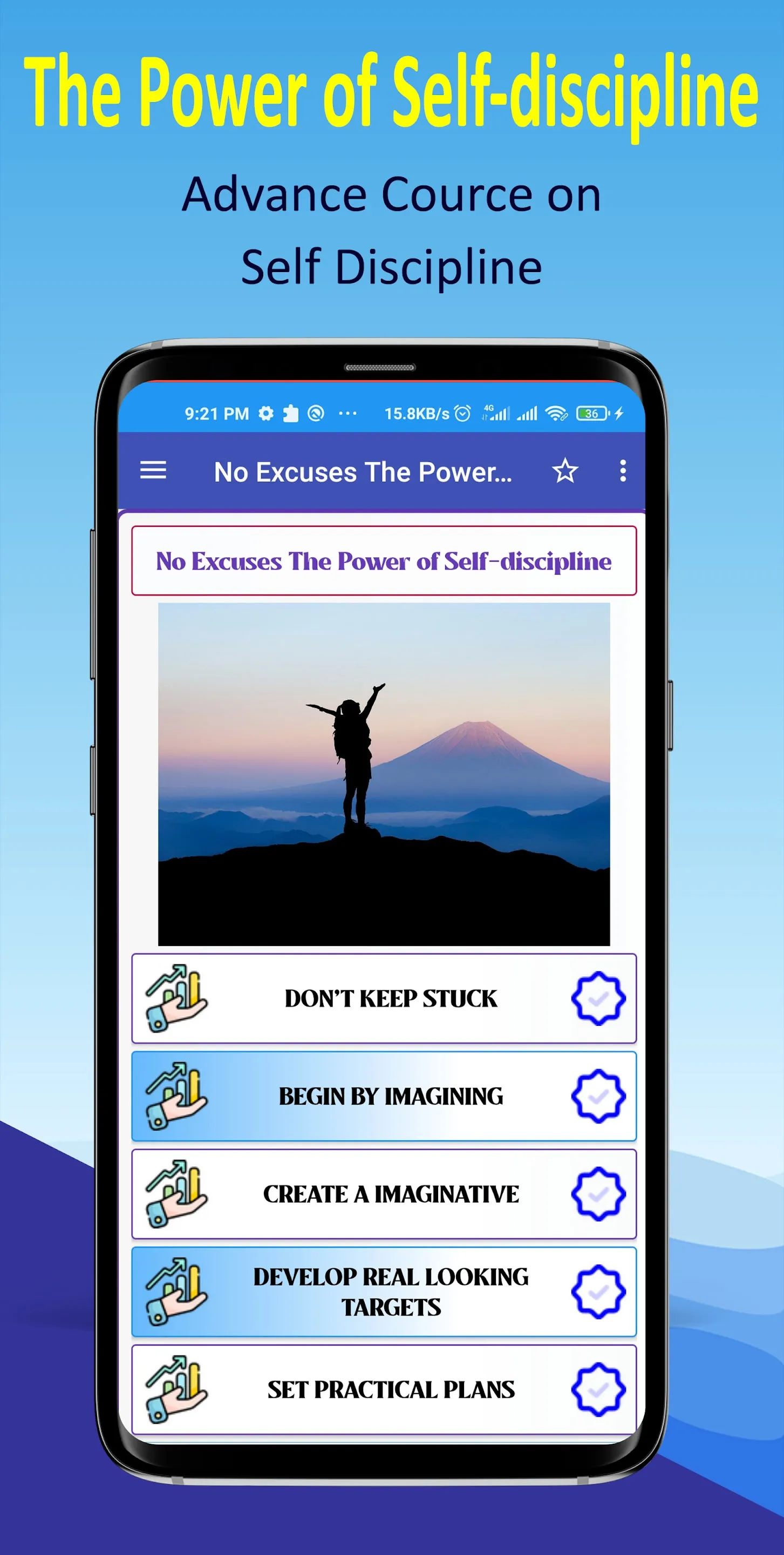 The Power of Self Discipline | Indus Appstore | Screenshot