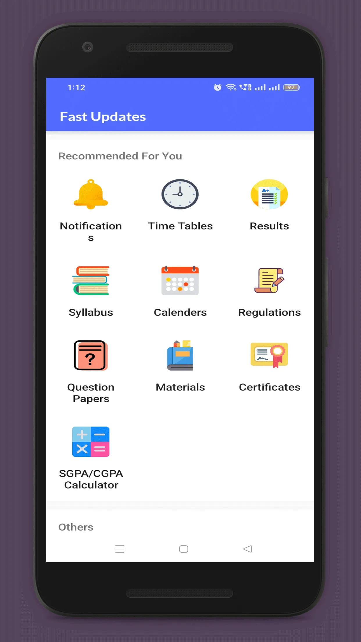 JNTU Fast Updates - University | Indus Appstore | Screenshot