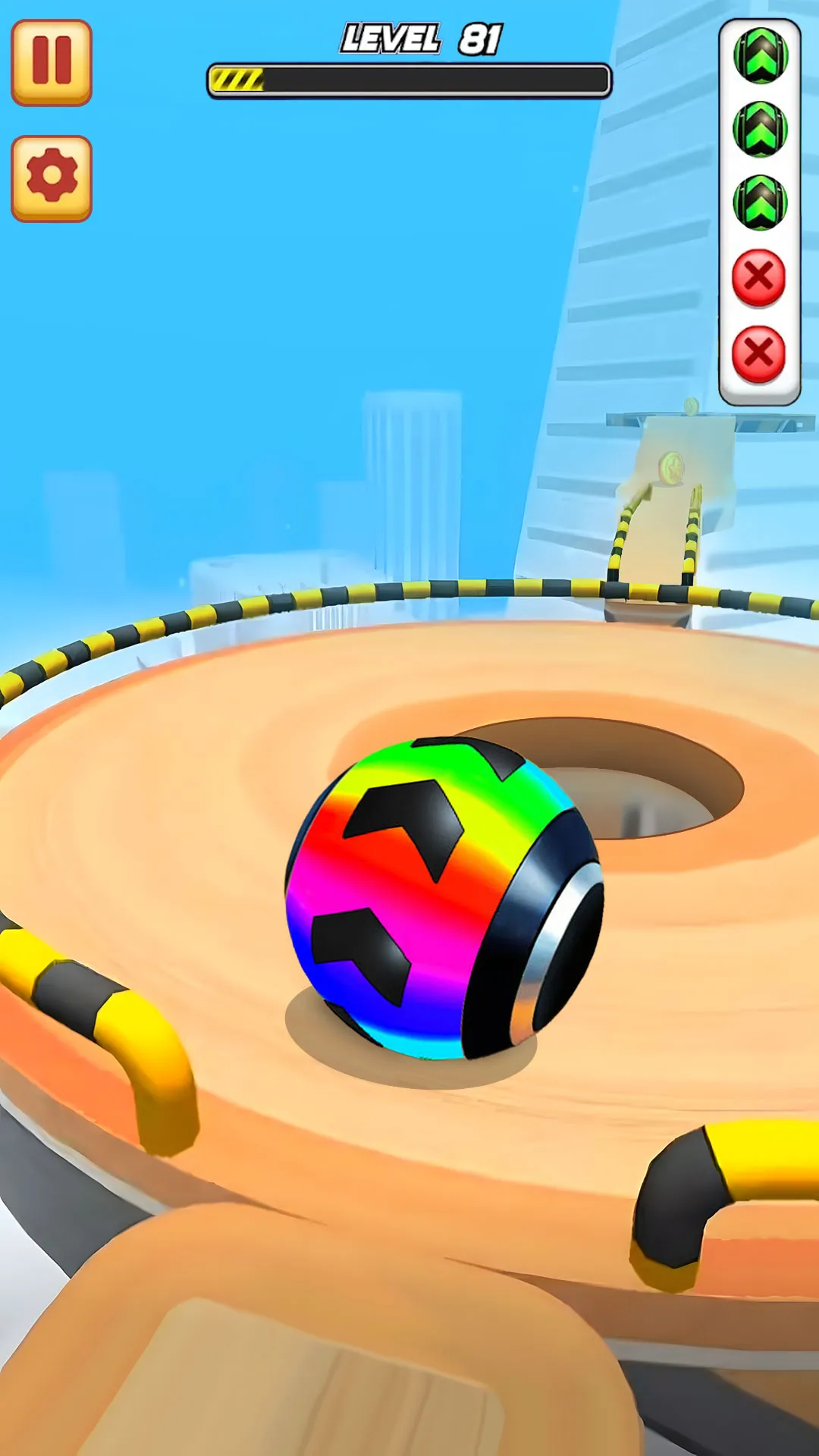 Sky Parkour Run: Ball Game | Indus Appstore | Screenshot