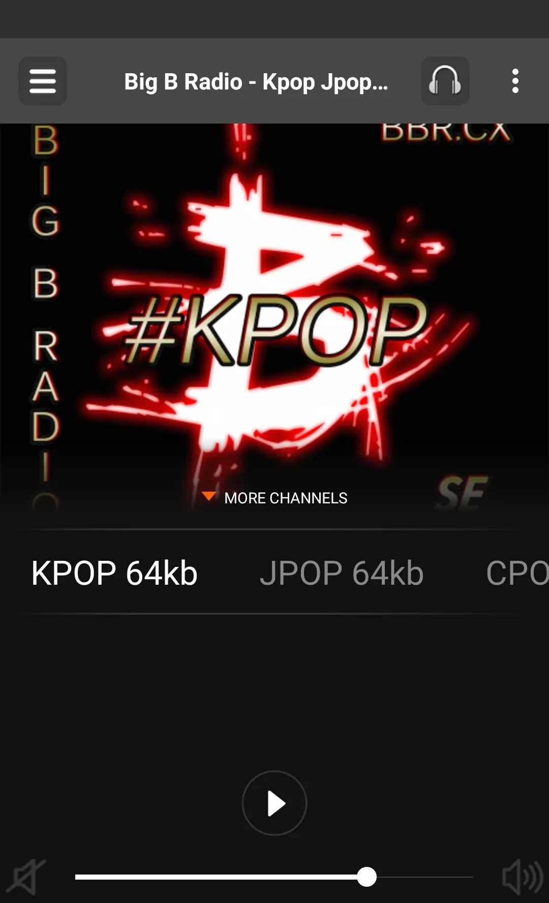 Big B Radio - Kpop Jpop Cpop | Indus Appstore | Screenshot