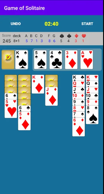 Game of Solitaire | Indus Appstore | Screenshot