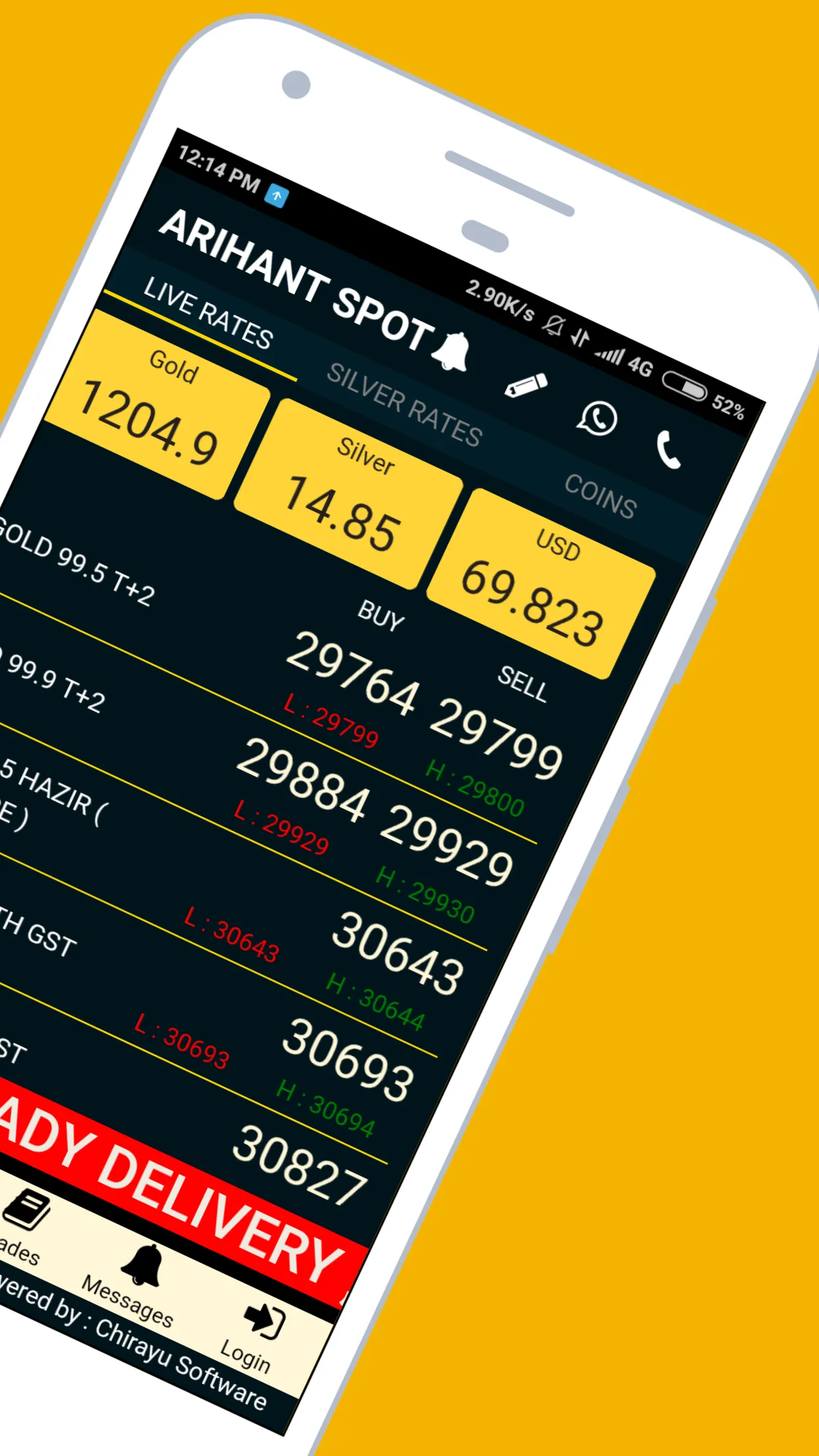 Arihant Spot : Mumbai Bullion | Indus Appstore | Screenshot