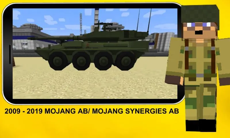 Addon War Tank for Minecraft | Indus Appstore | Screenshot