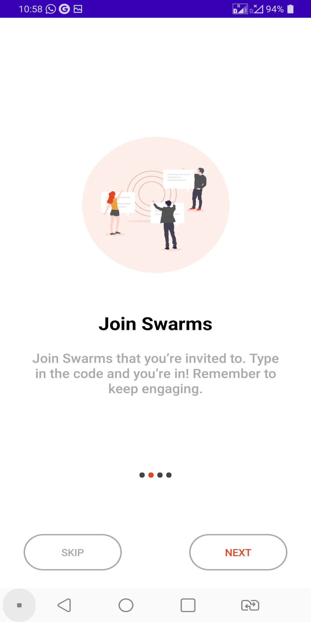 Content Swarm | Indus Appstore | Screenshot