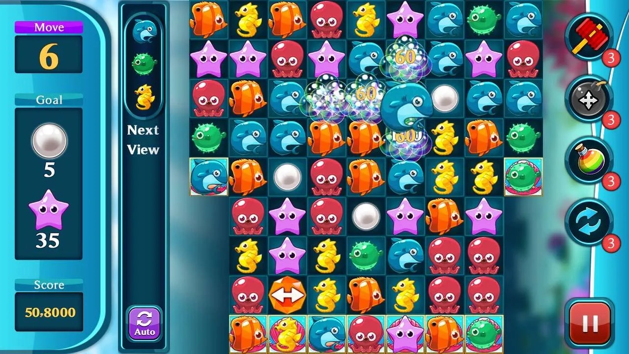 Ocean Match Puzzle | Indus Appstore | Screenshot