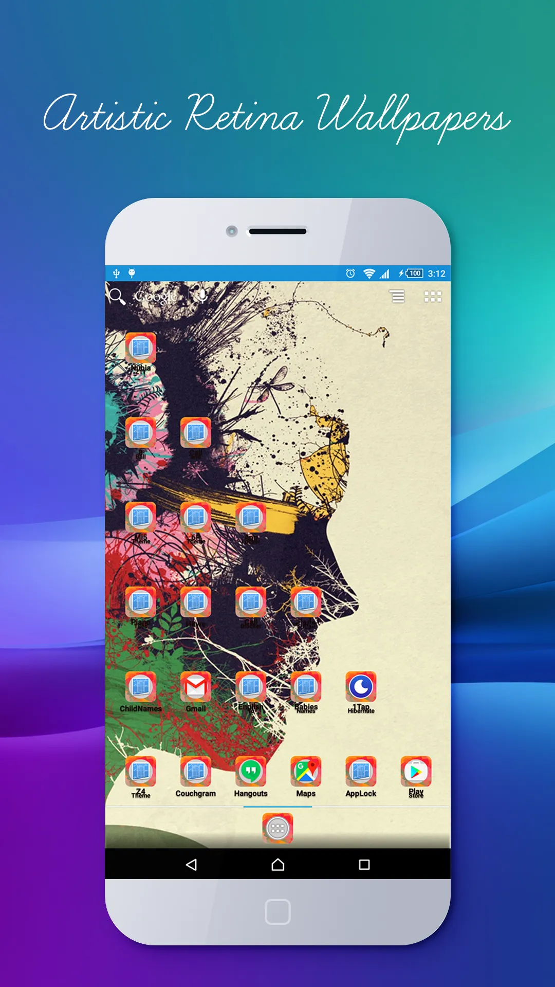 Artistic Theme and Launcher | Indus Appstore | Screenshot