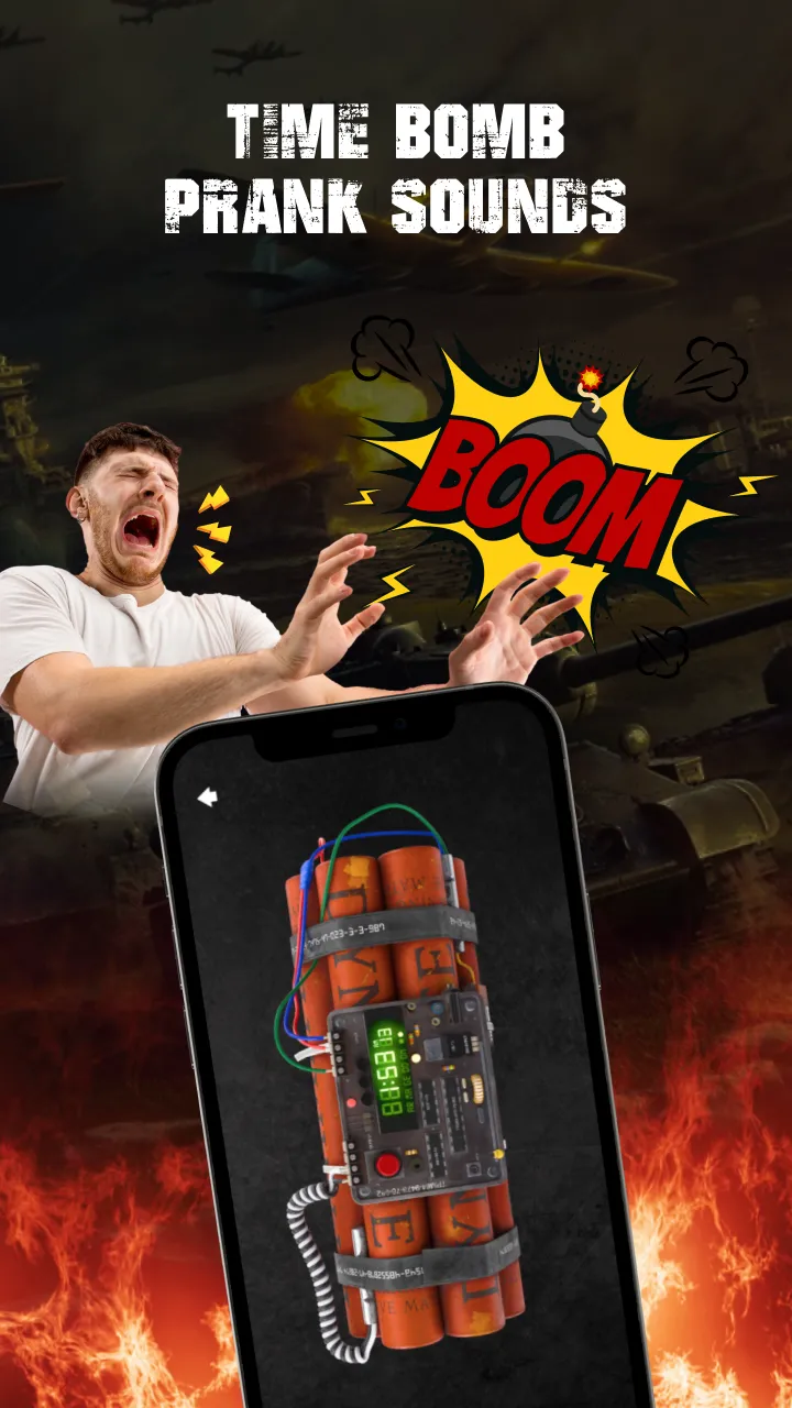 Time Bomb Prank, Gun Simulator | Indus Appstore | Screenshot