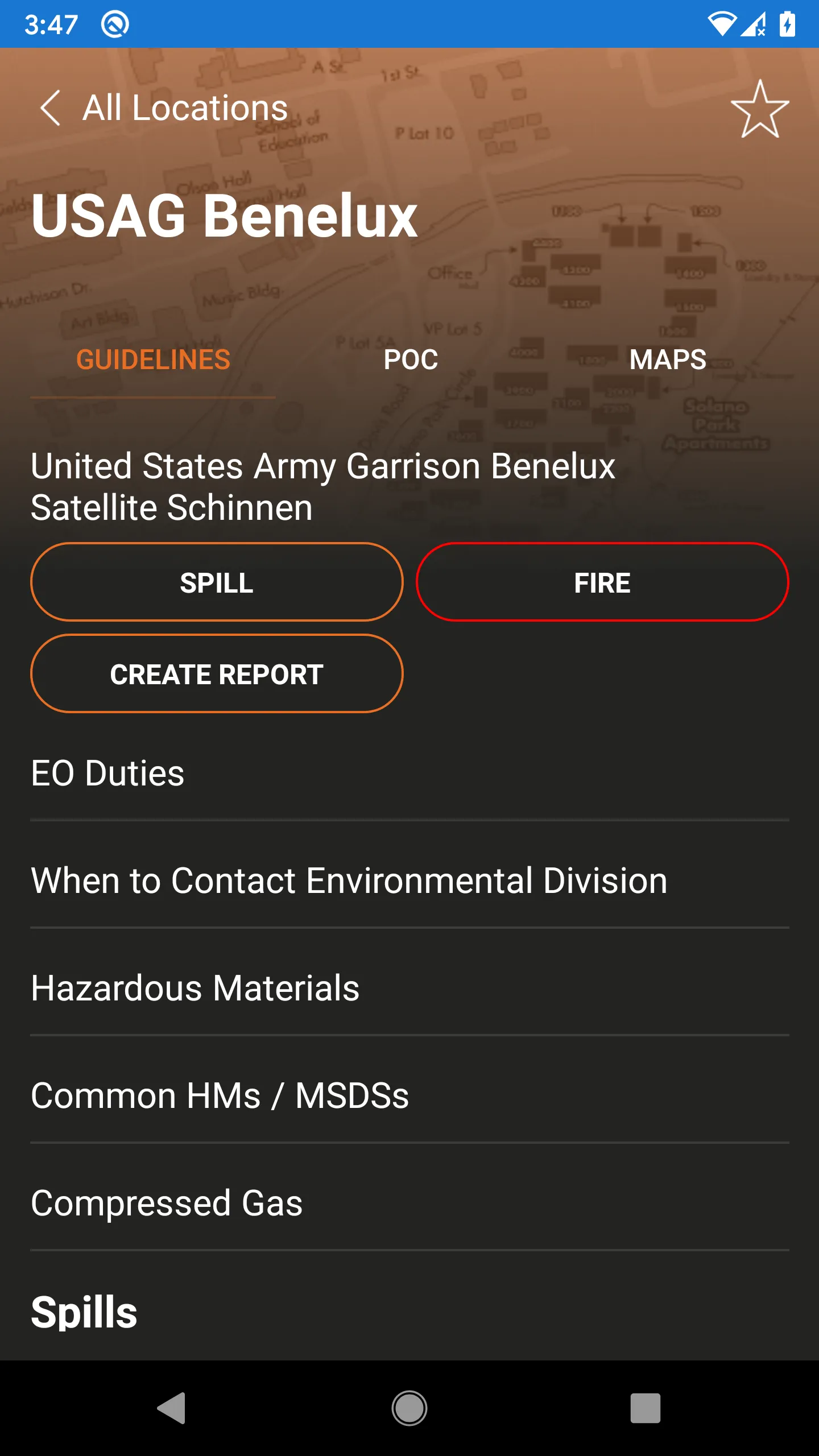 USAREUR Environmental Officer  | Indus Appstore | Screenshot