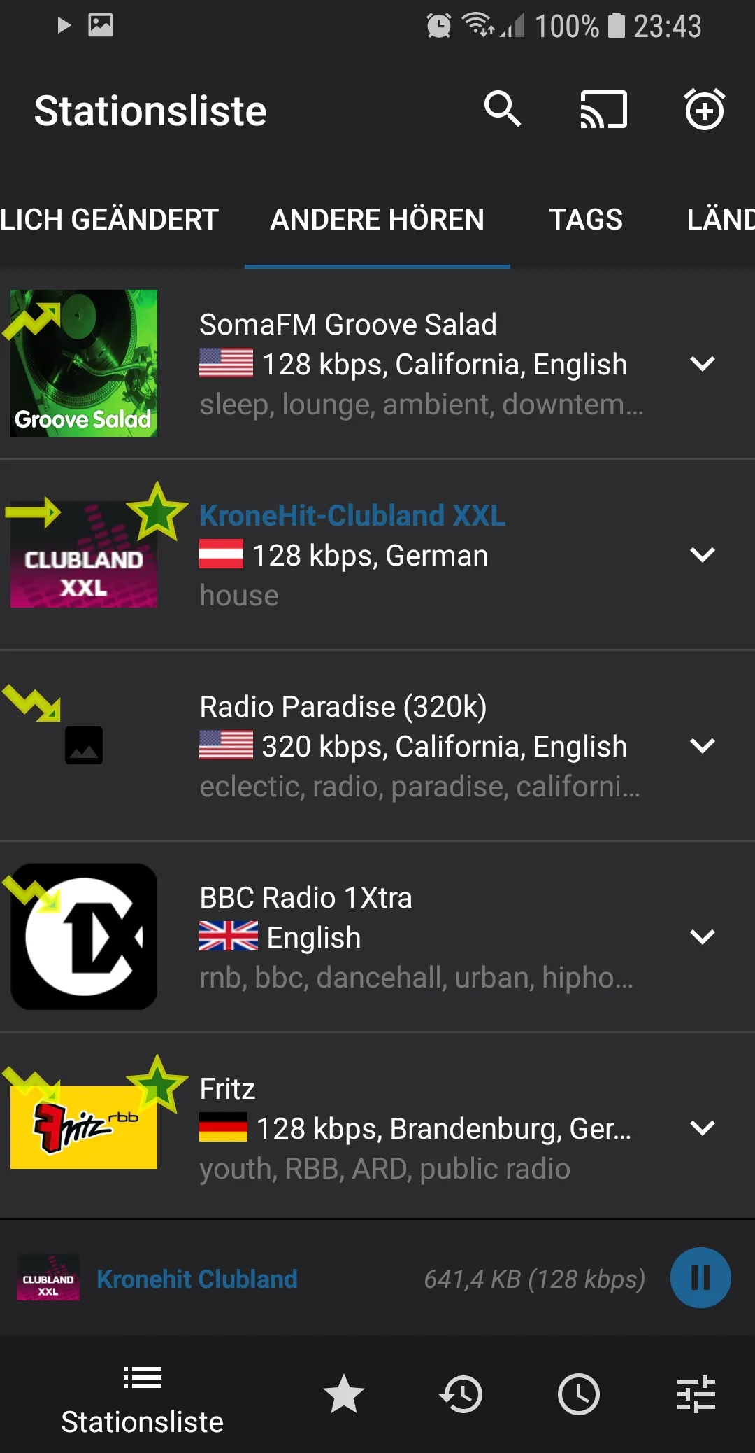 RadioDroid 2 | Indus Appstore | Screenshot