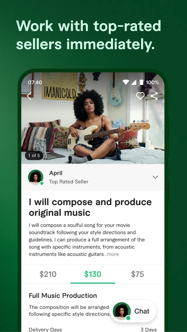 Fiverr - Freelance Service | Indus Appstore | Screenshot