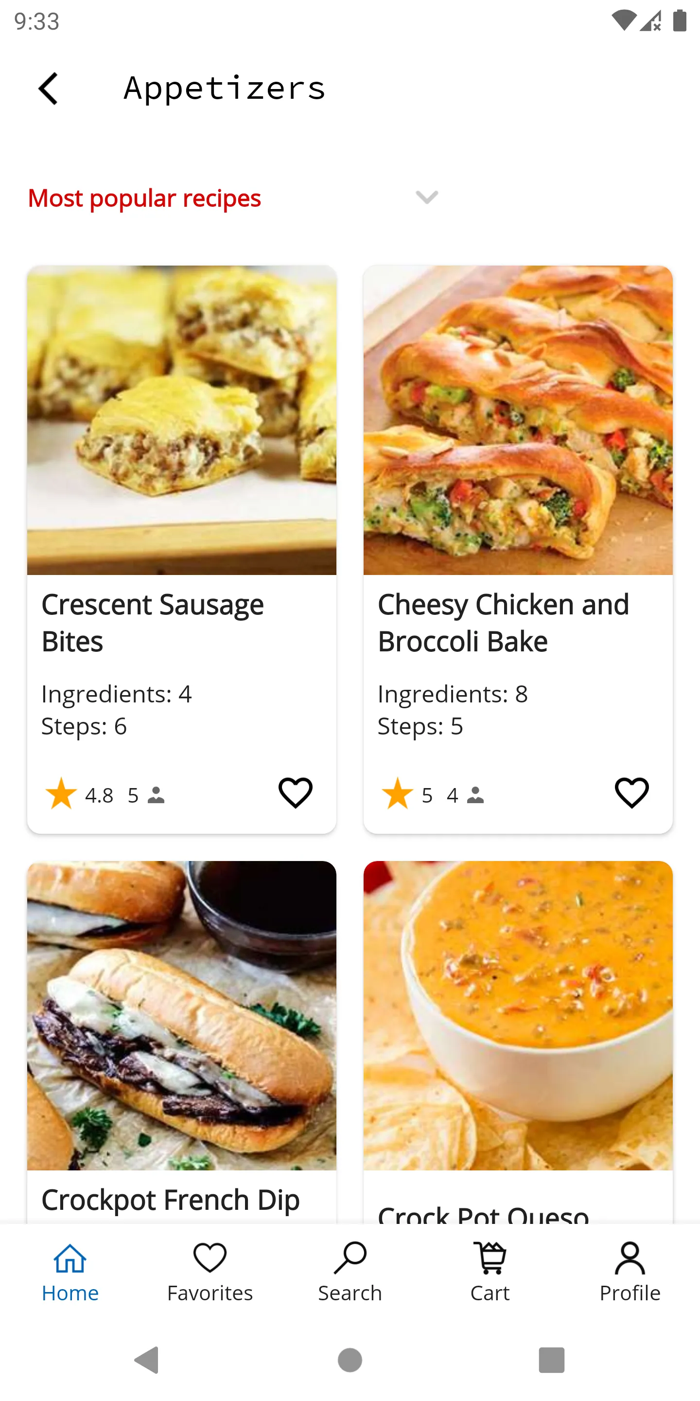 CrockPot and Oven Recipes | Indus Appstore | Screenshot