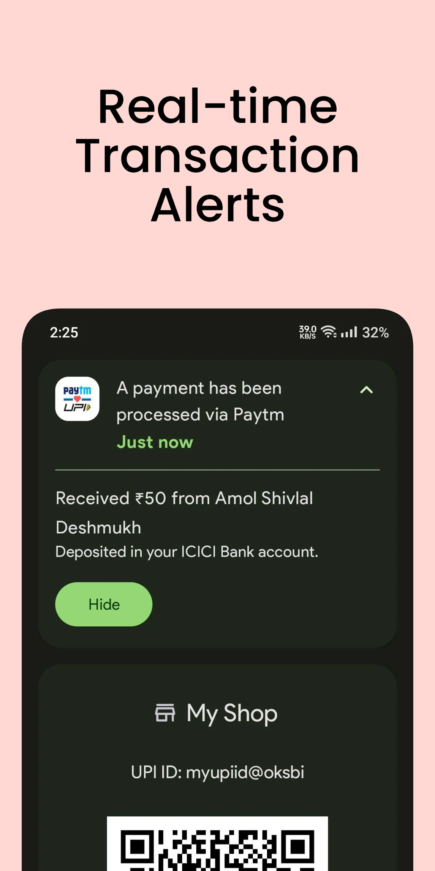 Payment Alerts (UPI Apps) | Indus Appstore | Screenshot