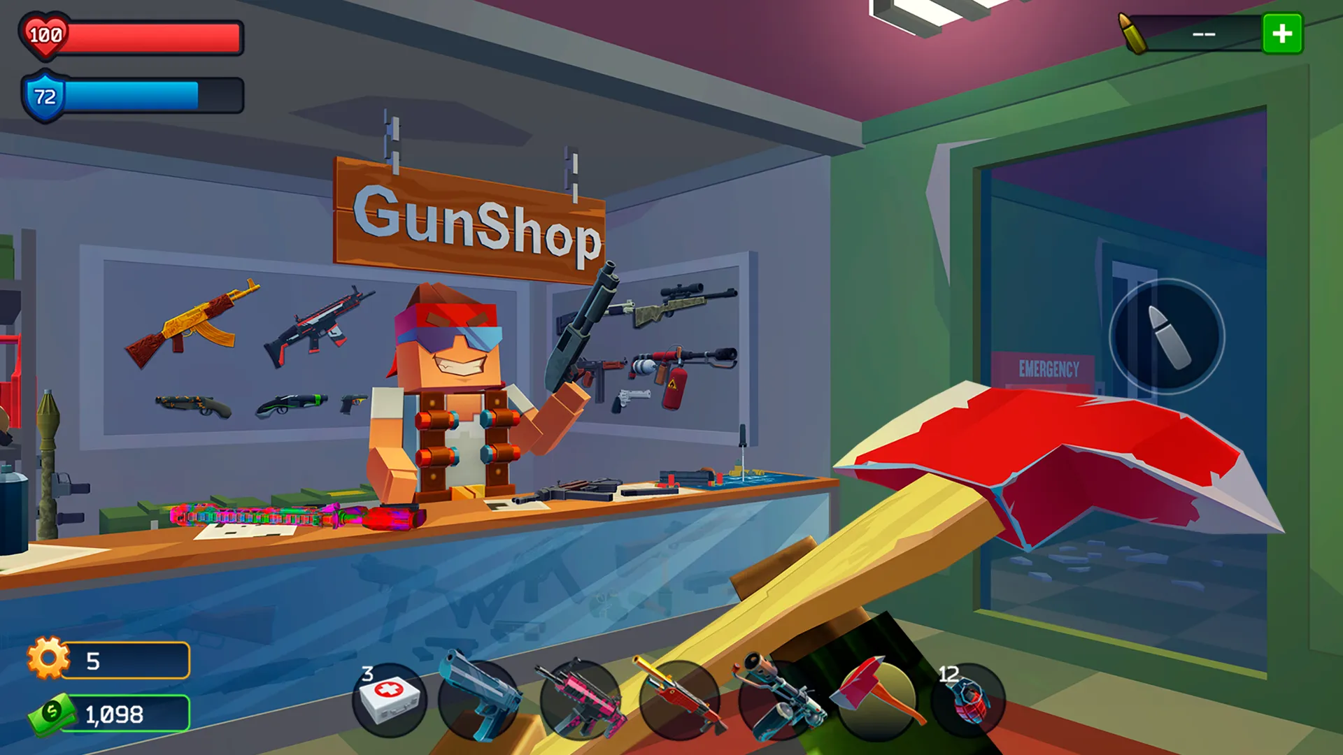 Pixel Combat: Zombies Strike | Indus Appstore | Screenshot