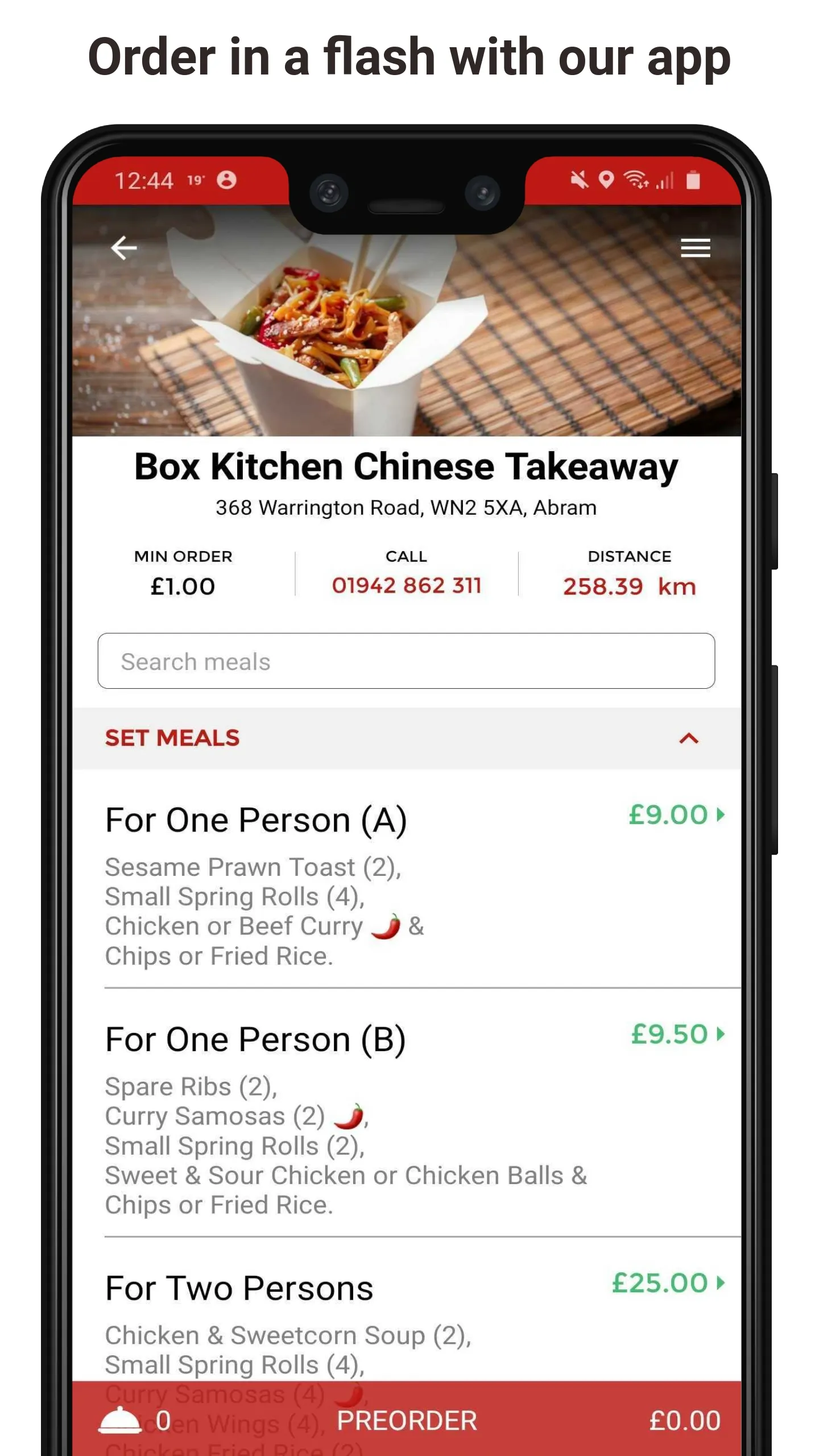 Box Kitchen Chinese Takeaway | Indus Appstore | Screenshot