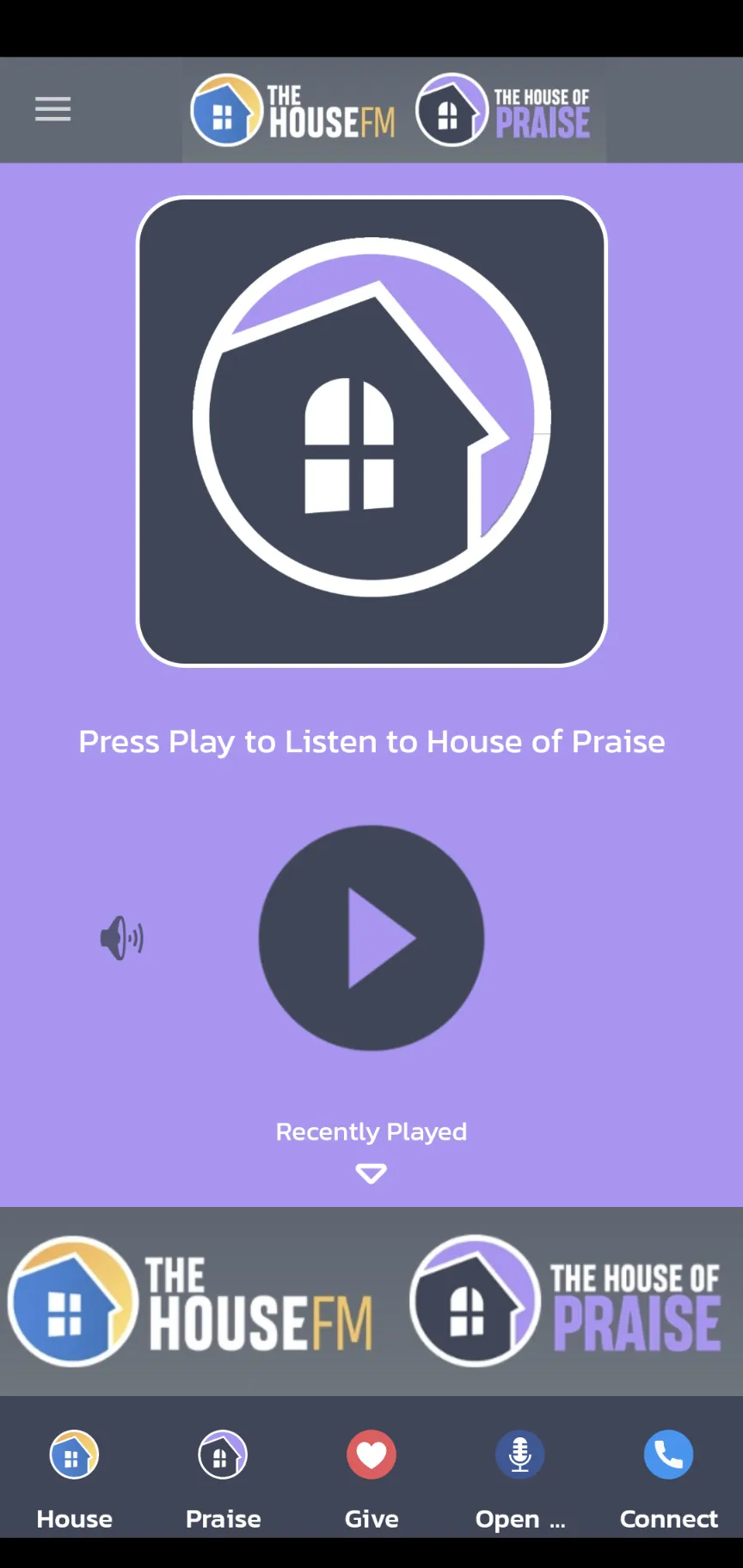 House FM / House of Praise | Indus Appstore | Screenshot