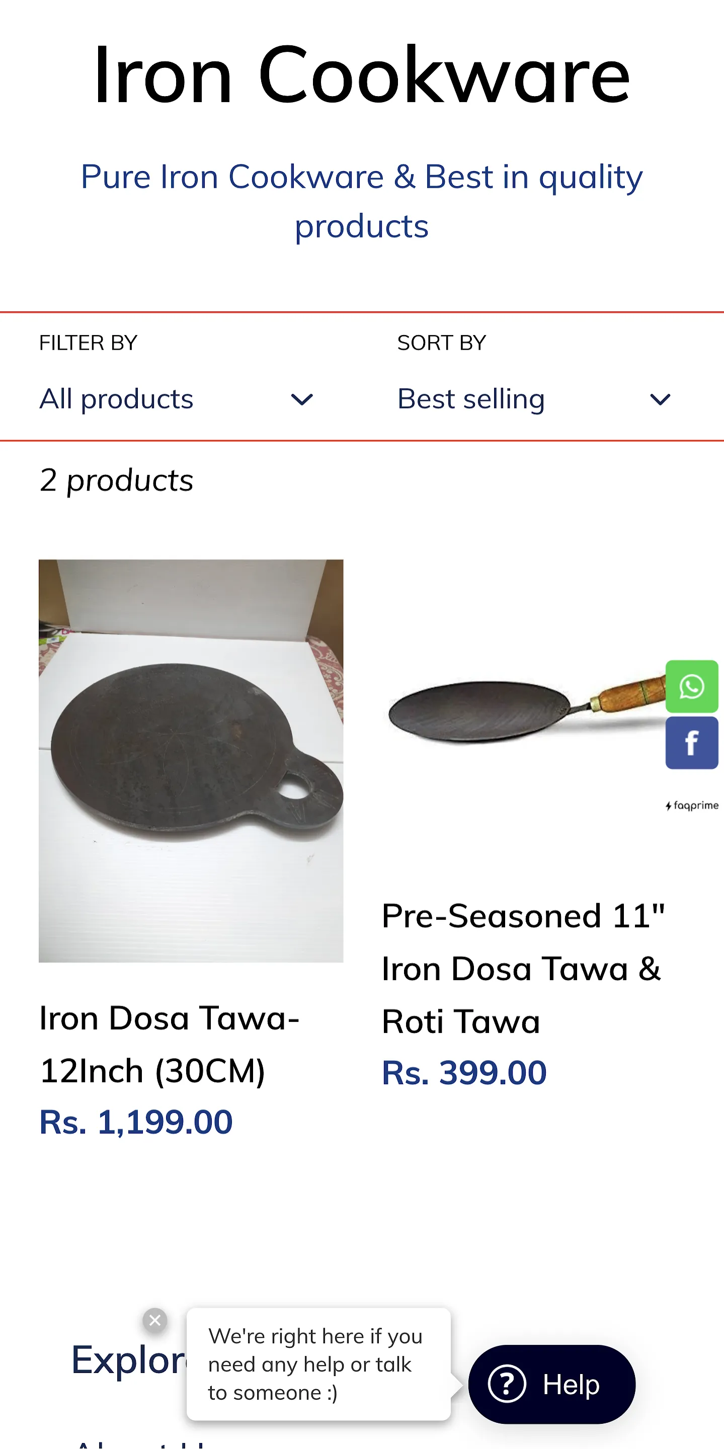 My Cookware Shop | Indus Appstore | Screenshot