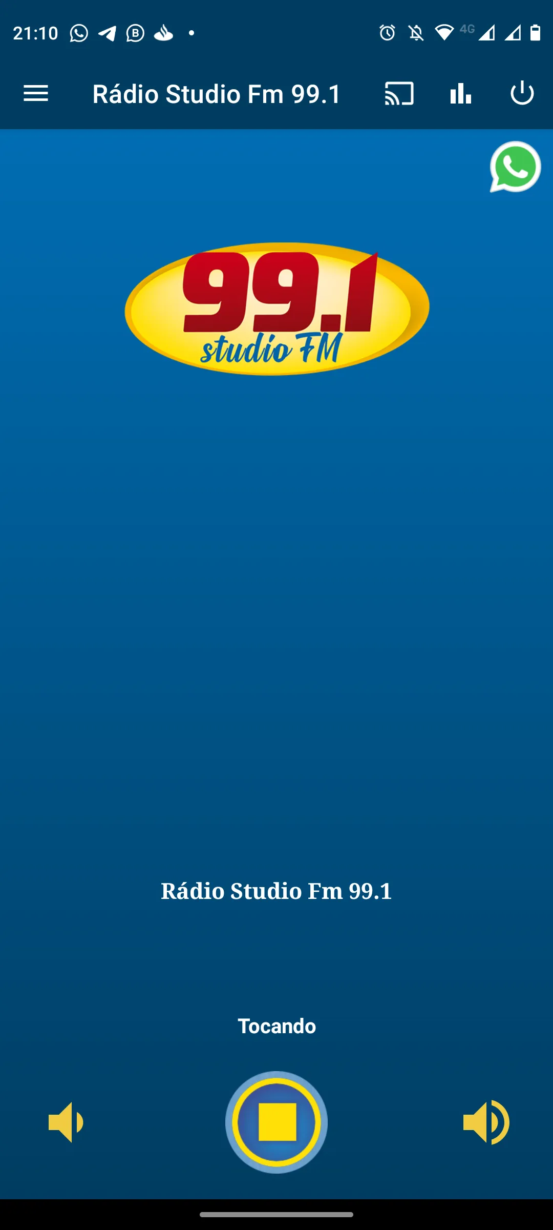 Rádio Studio Fm 99.1 - NorteSC | Indus Appstore | Screenshot