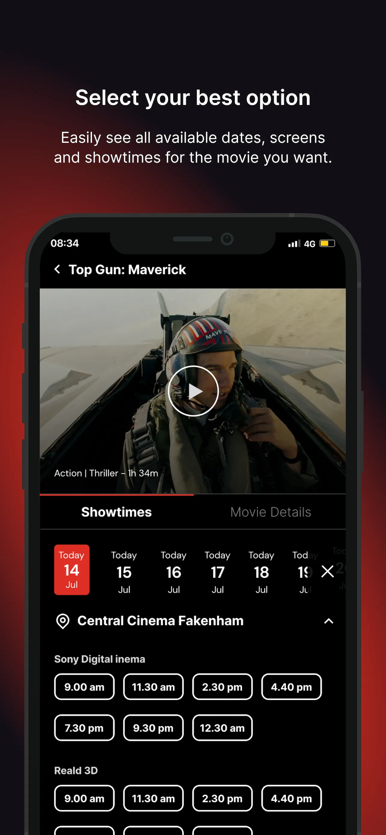 Time Cinemas | Indus Appstore | Screenshot