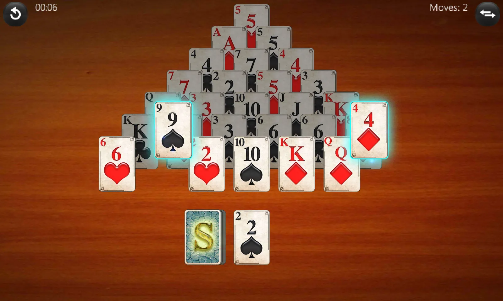 Pyramid Solitaire | Indus Appstore | Screenshot