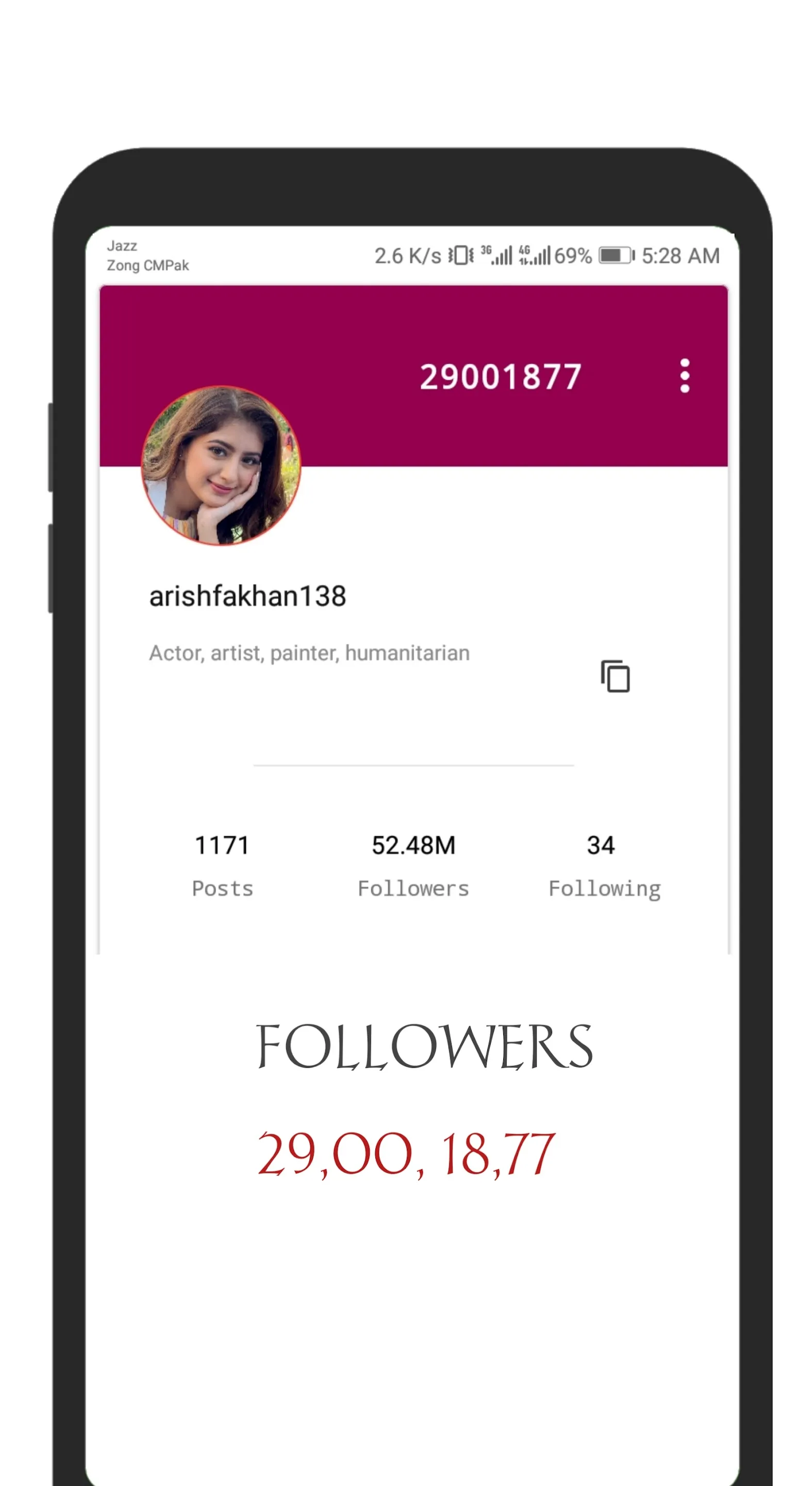 Live Counter - For Insta | Indus Appstore | Screenshot