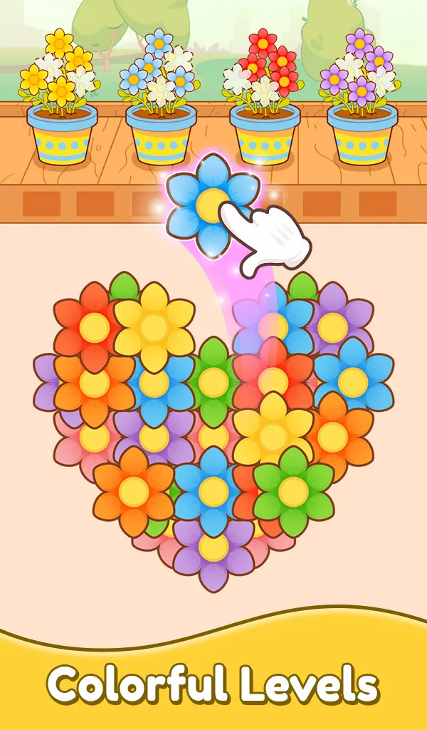 Flower Match: Bloom Puzzle | Indus Appstore | Screenshot