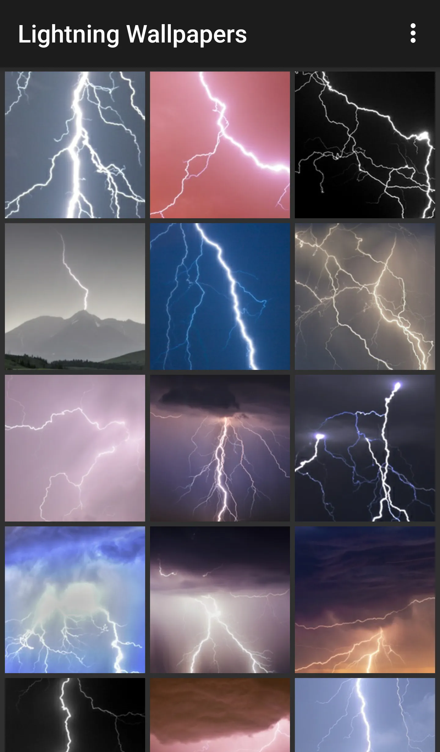 Lightning Wallpapers | Indus Appstore | Screenshot