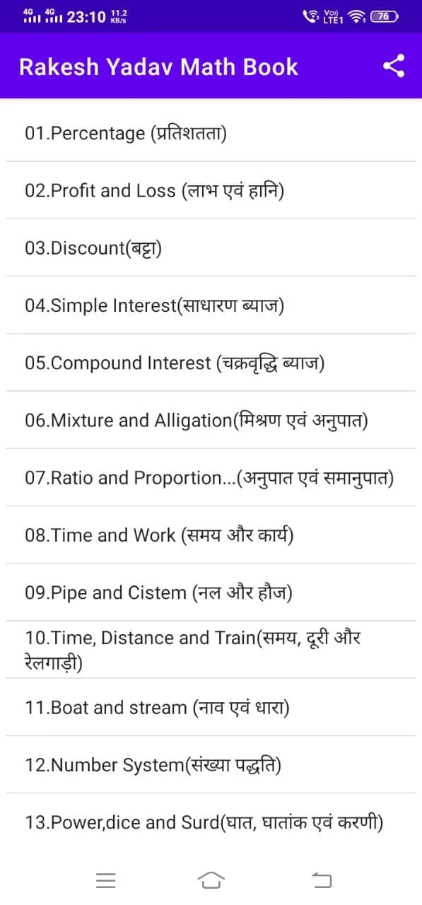 Rakesh Yadav Math Book 9700+ | Indus Appstore | Screenshot