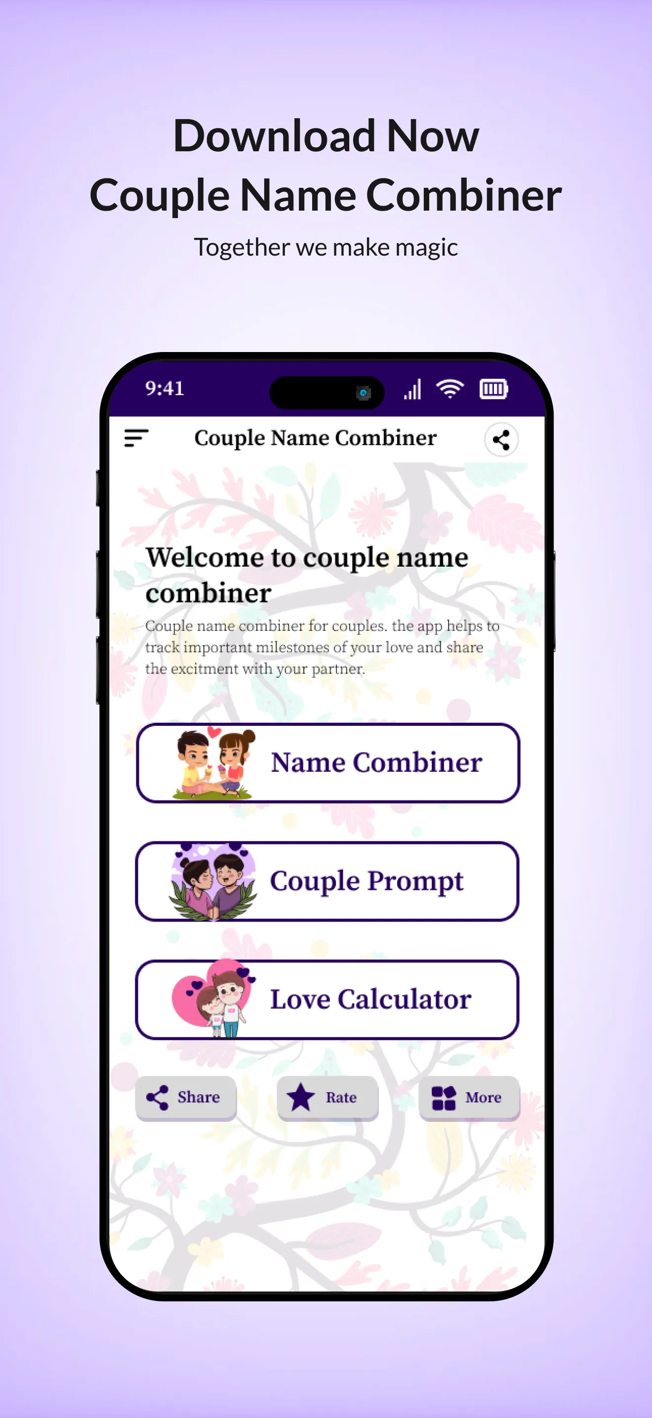 Couple Name Combiner 2026 | Indus Appstore | Screenshot
