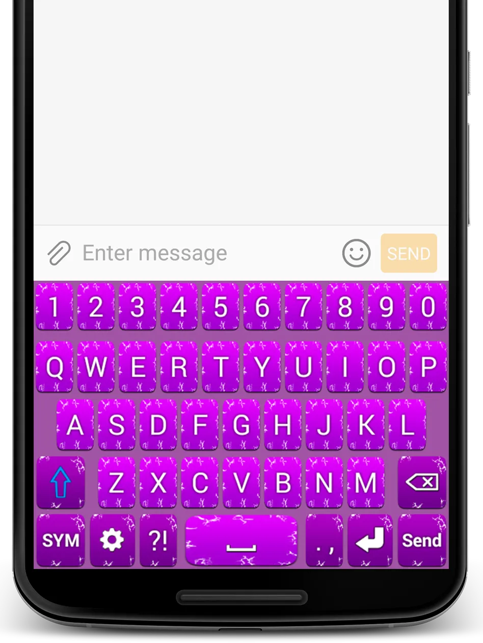 Purple Keyboard | Indus Appstore | Screenshot