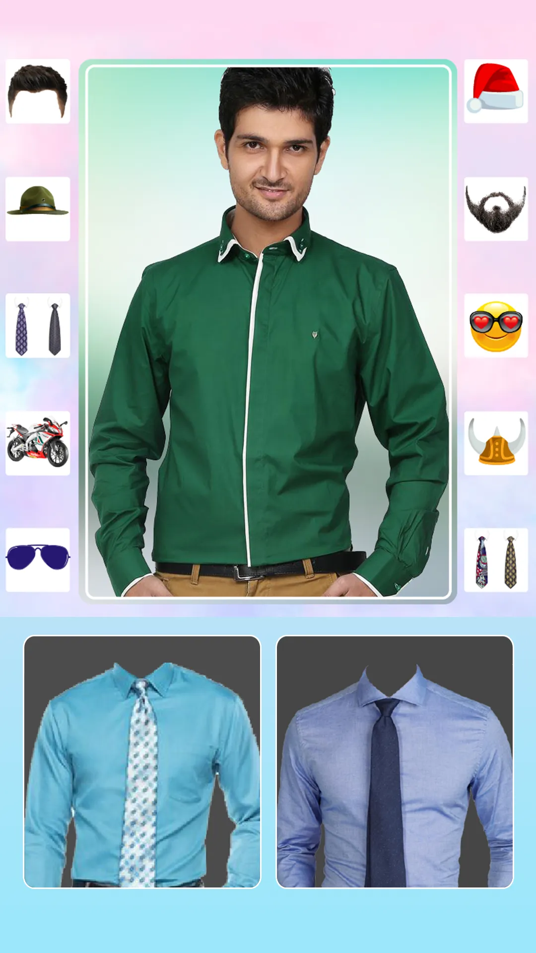 Men Formal Shirt Photo Editor | Indus Appstore | Screenshot