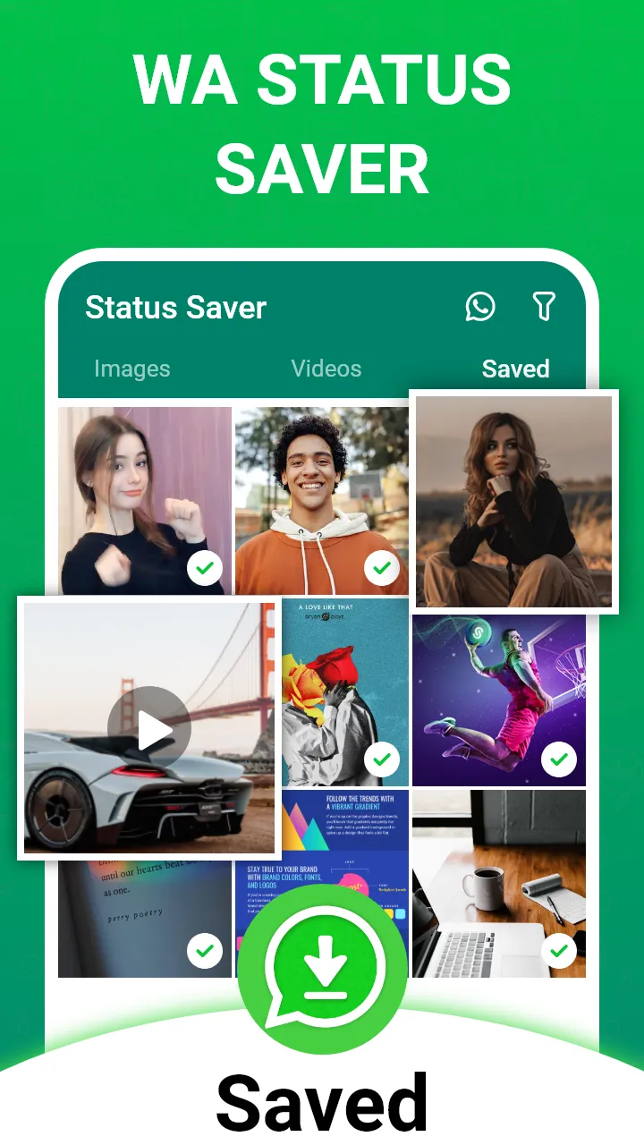 Download Status - Save Status | Indus Appstore | Screenshot