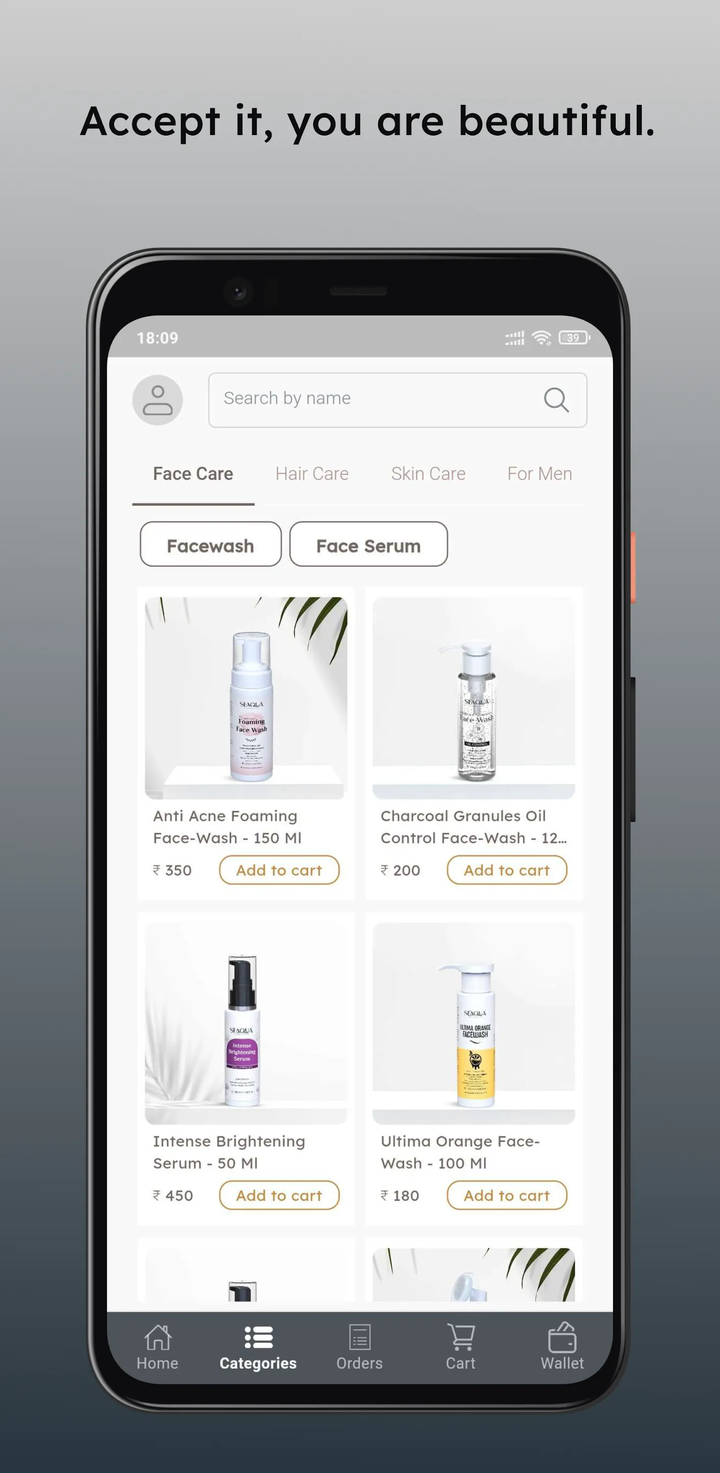 Seaqua Cosmetics | Indus Appstore | Screenshot