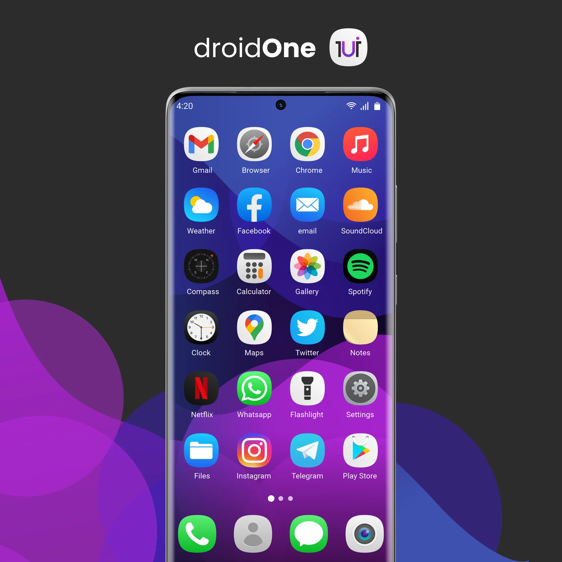 Droid One UI - Icon Pack | Indus Appstore | Screenshot