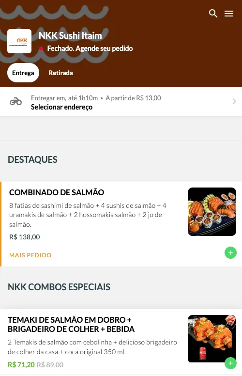 NKK Sushi Delivery | Indus Appstore | Screenshot