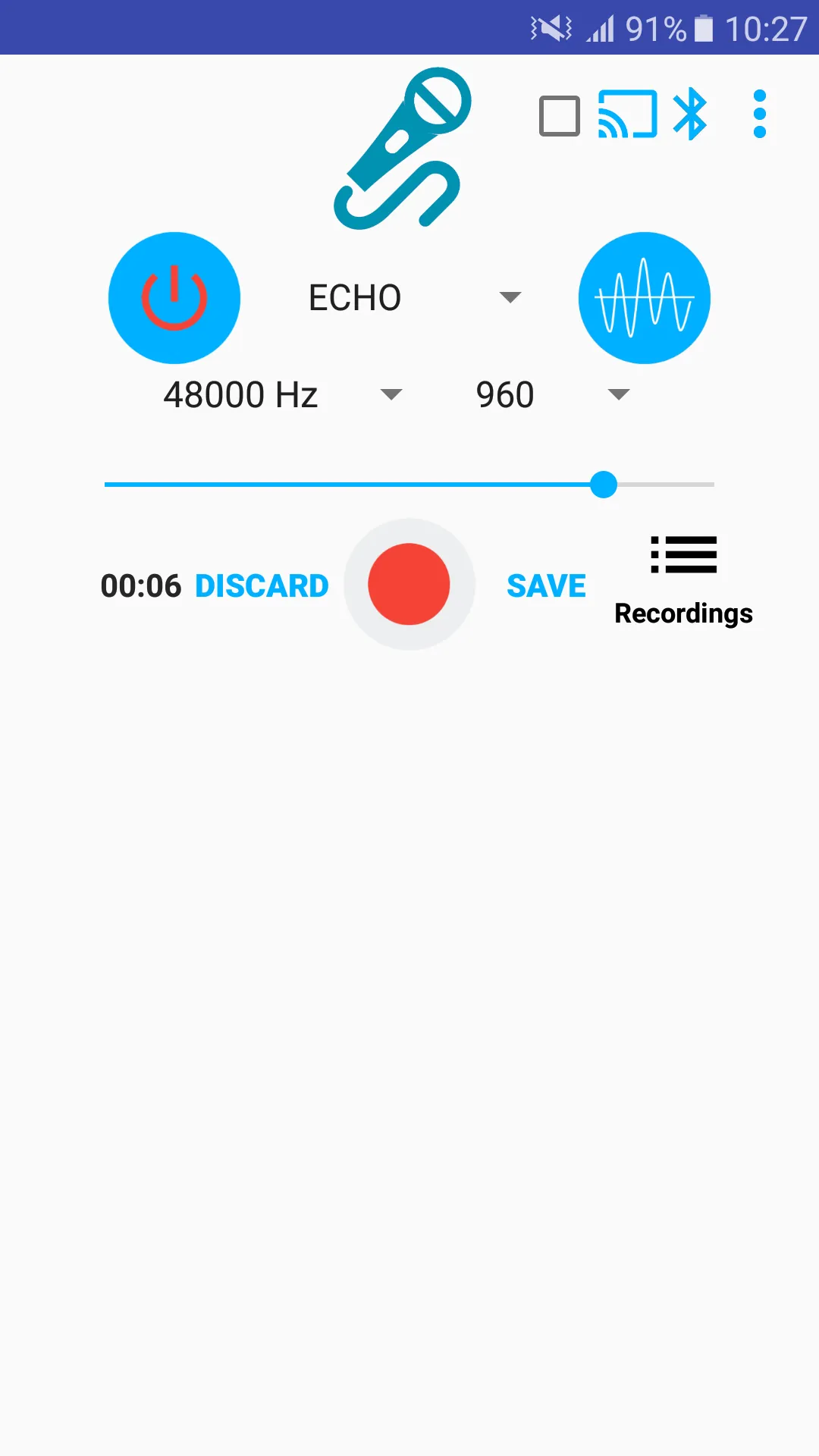 Microphone Pro Lite | Indus Appstore | Screenshot