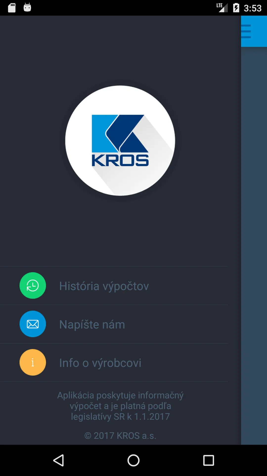 KROS Mzdová kalkulačka | Indus Appstore | Screenshot