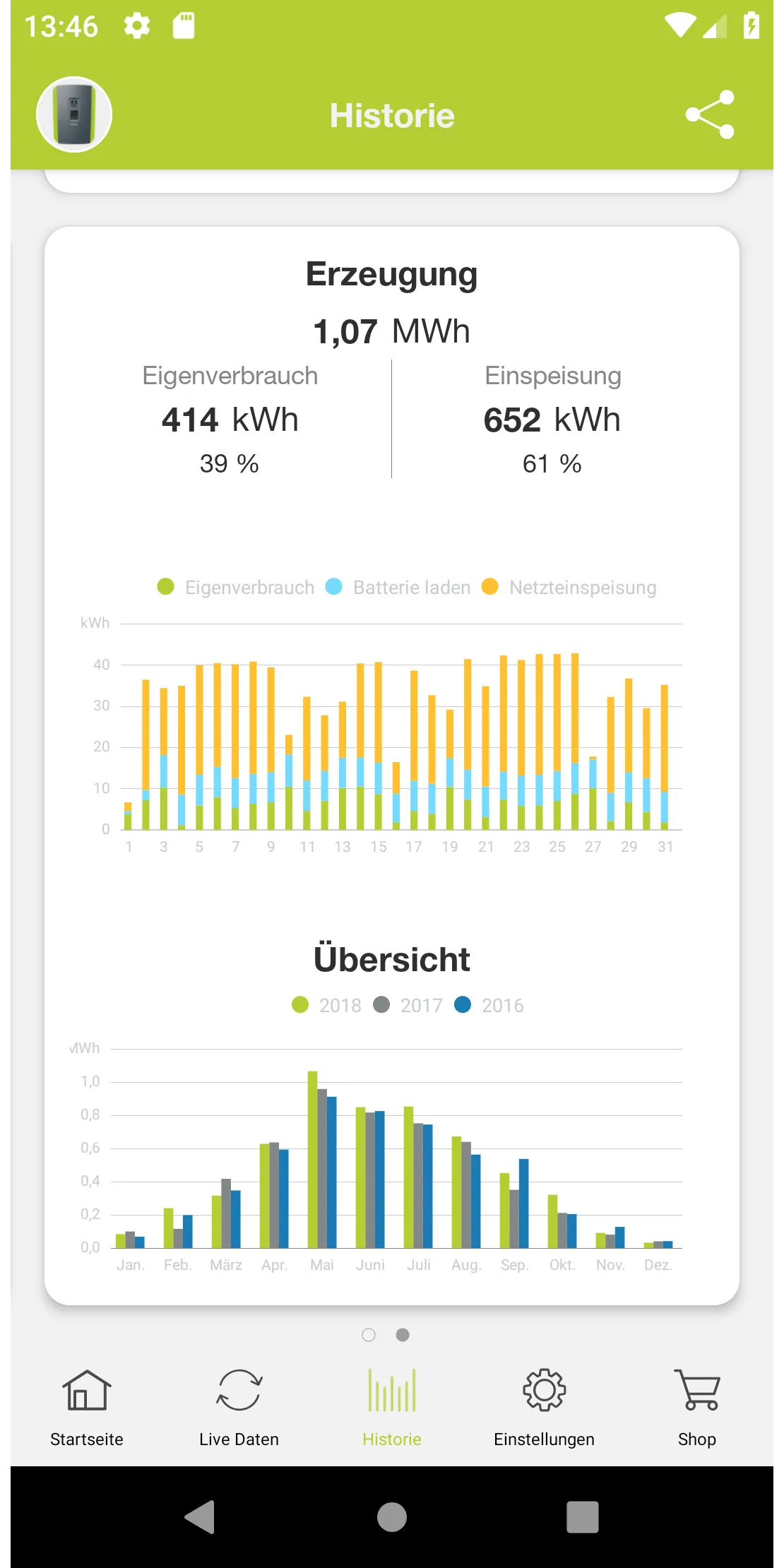 KOSTAL Solar App | Indus Appstore | Screenshot