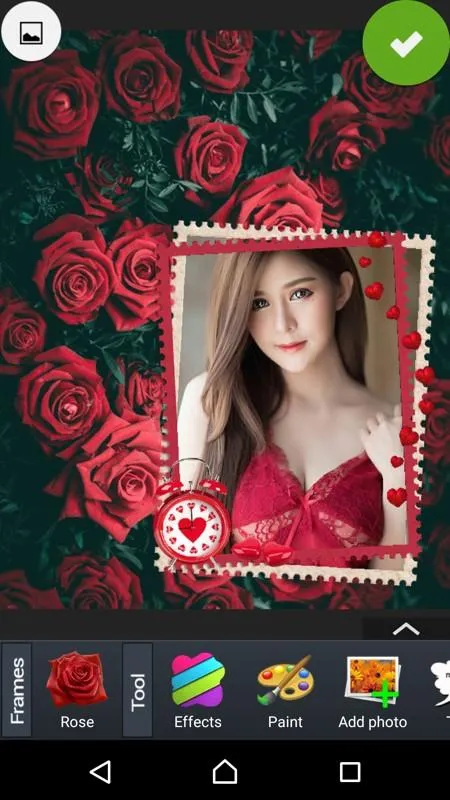 Rose Photo Frames | Indus Appstore | Screenshot